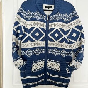 2 for $48 RW&CO. Cabin Knit Zip-Up Sweater
